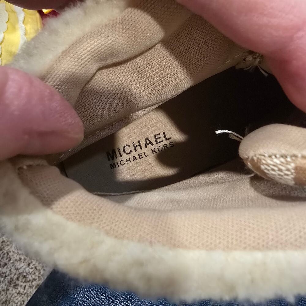 Little Girl Michael Michael Kors Tahoe Wedge Booties | Size 13 - Picture 7 of 8